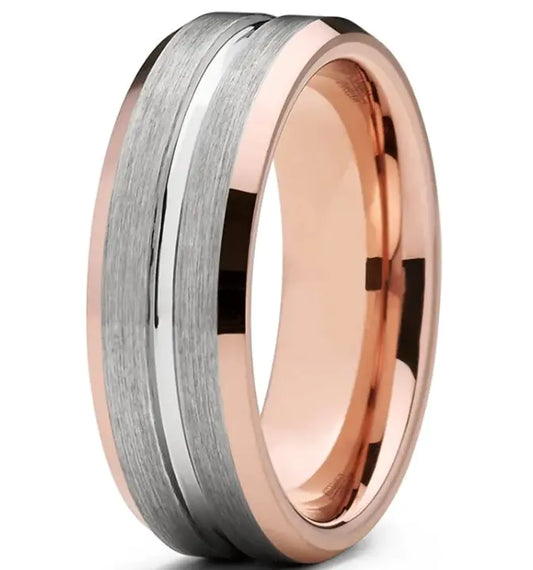 Modern Men's Black  Ring