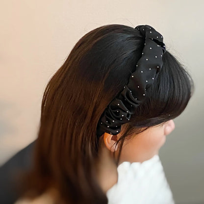Elegant Satin Jewel Headband